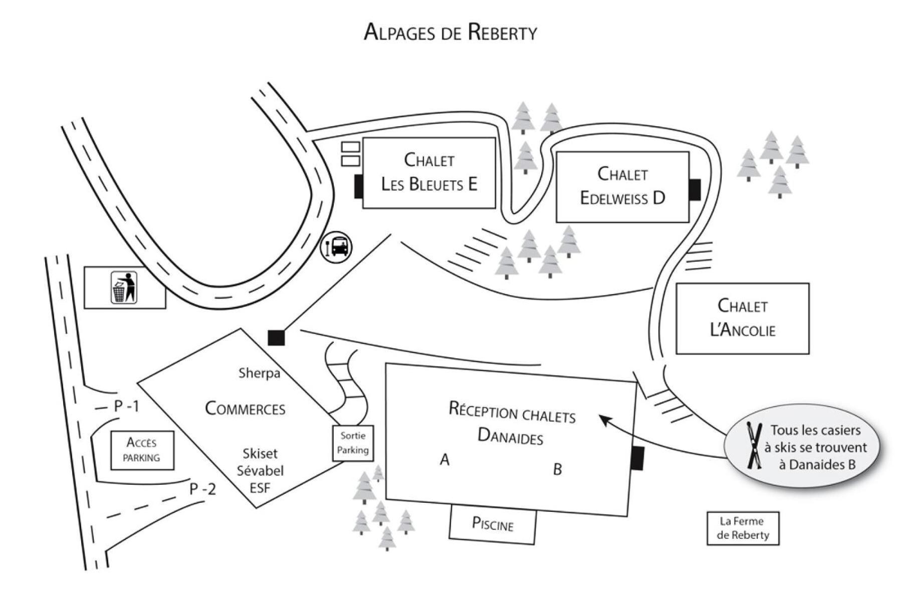 Residence Alpages De Reberty - Appartement En Duplex Spacieux - Proche Des Pistes - Balcon - Piscine - Parking Couvert Mae-9934 Saint-Martin-de-Belleville Exteriér fotografie